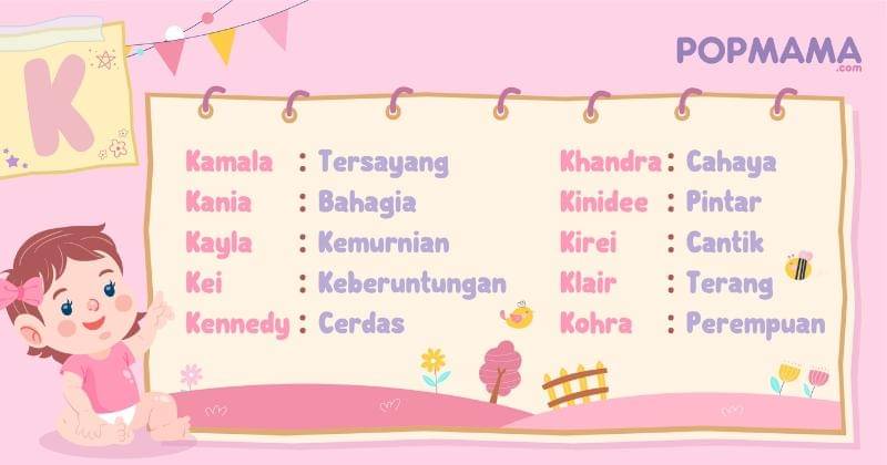 Nama bayi perempuan modern - Popmama.com/Aristika Medinasari